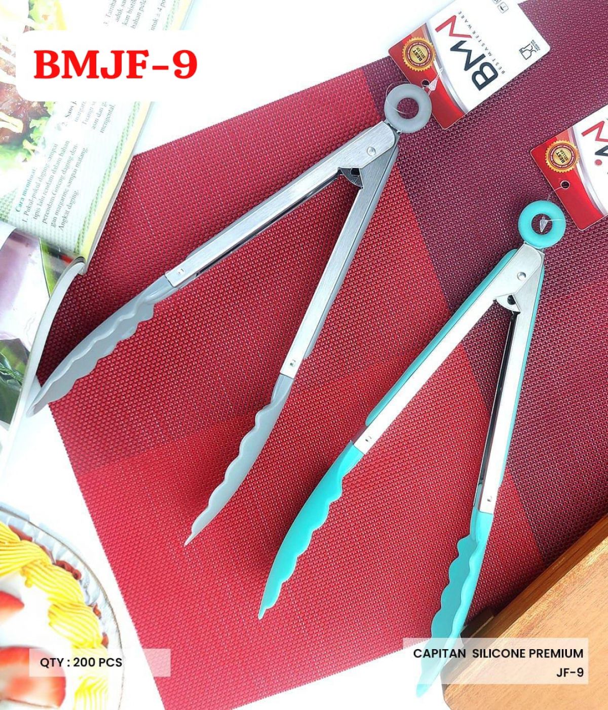 JEPITAN SILICONE PREMIUM BMJF-9 ISI 200 PCS
