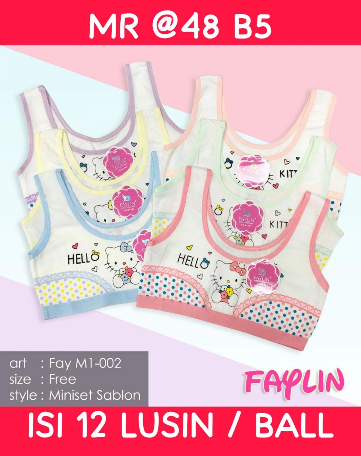 MINISET SABLON MR @48 B5 ISI 12 LUSIN