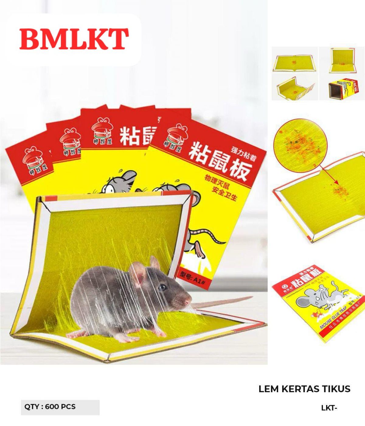 LEM TIKUS BMLKT ISI 600 PCS