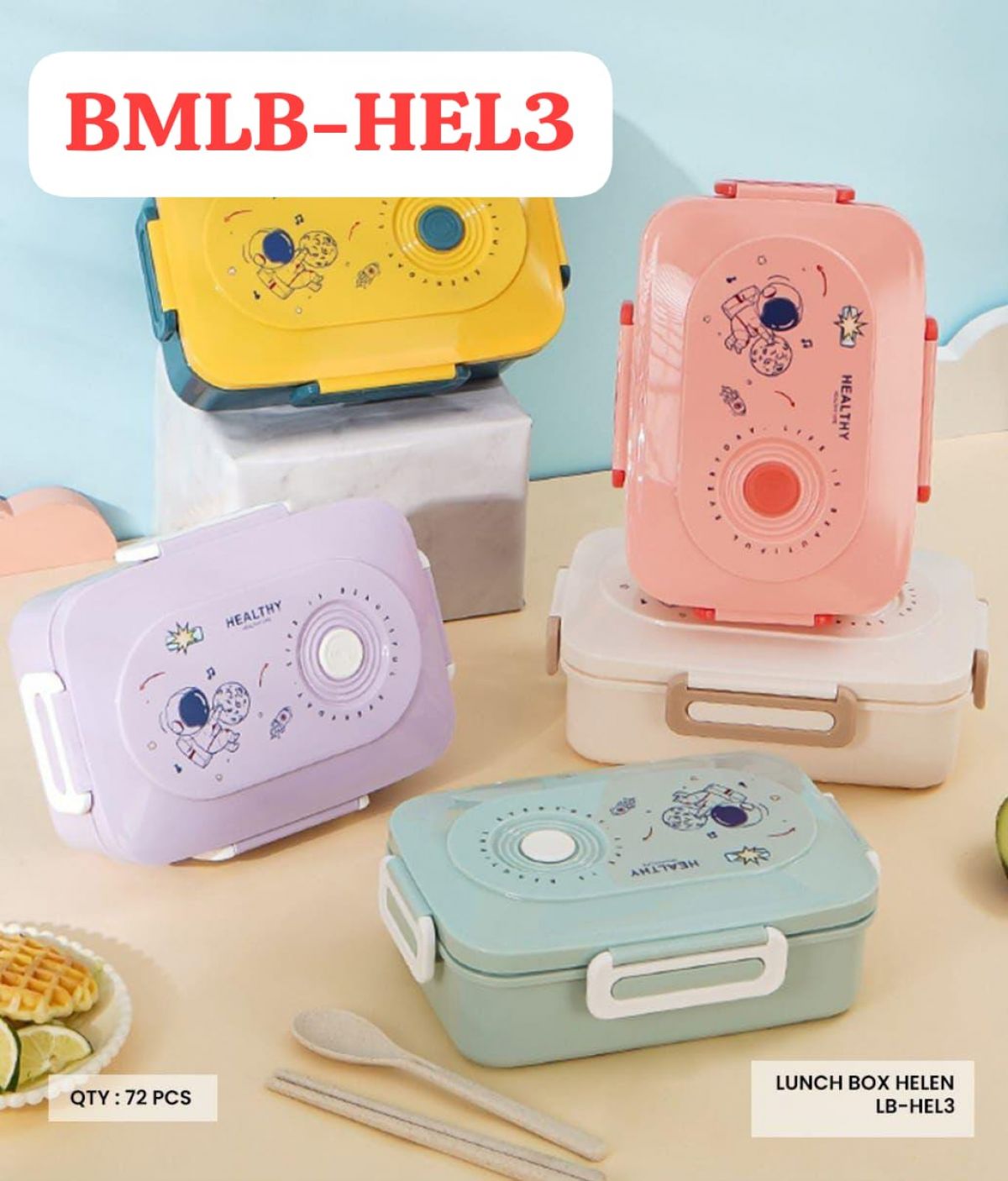 LUNCHBOX HELEN BMLB-HEL3 ISI 72 PCS