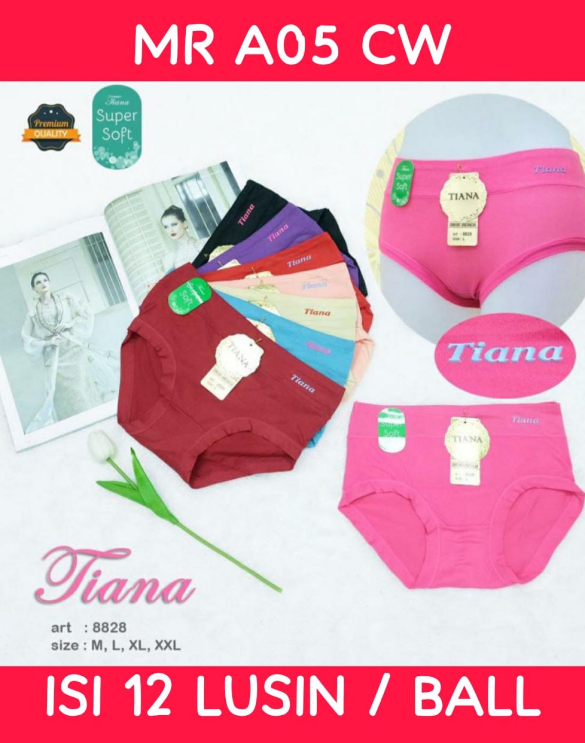 CELANA DALAM MR A05 CW UKURAN XXL ISI 12 LUSIN