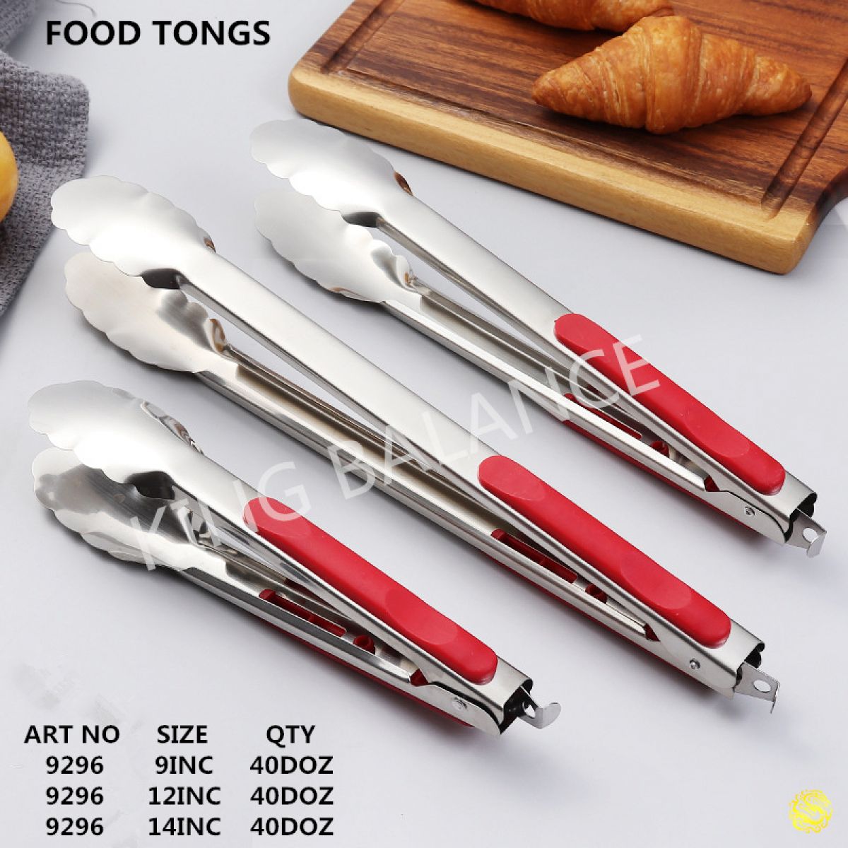 JEPITAN DAUN STAINLESS 9296-9