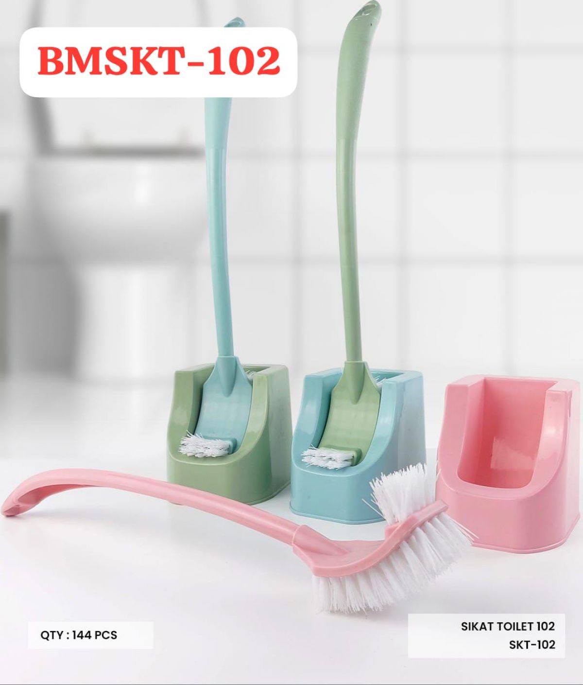 SIKAT TOILET 102 BMSKT-102 ISI 144 PCS